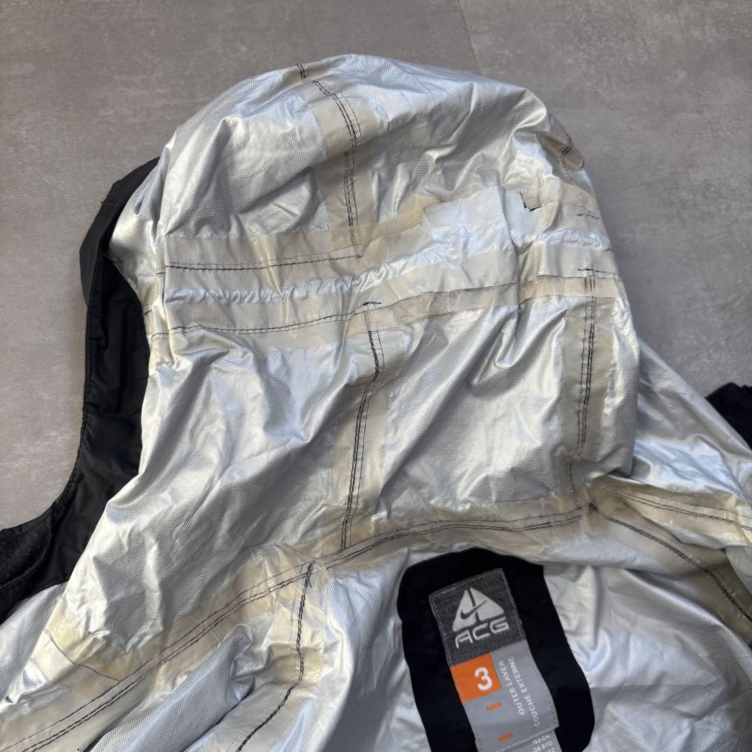 NIKE ACG ナイキ　ナイロンジャケット　マウンテンパーカー　黒　ブラック