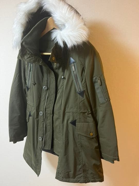 定番 moussyボアライナーつきアウター モッズコート - giftronic04.com