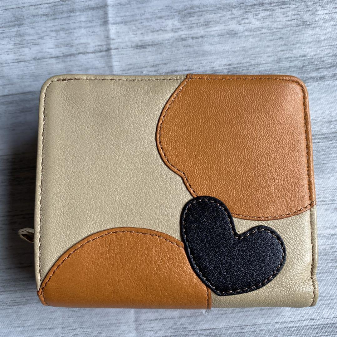 ANNA SUI - 新品 アナスイ ふっくらレザー ネコちゃんがま口小銭