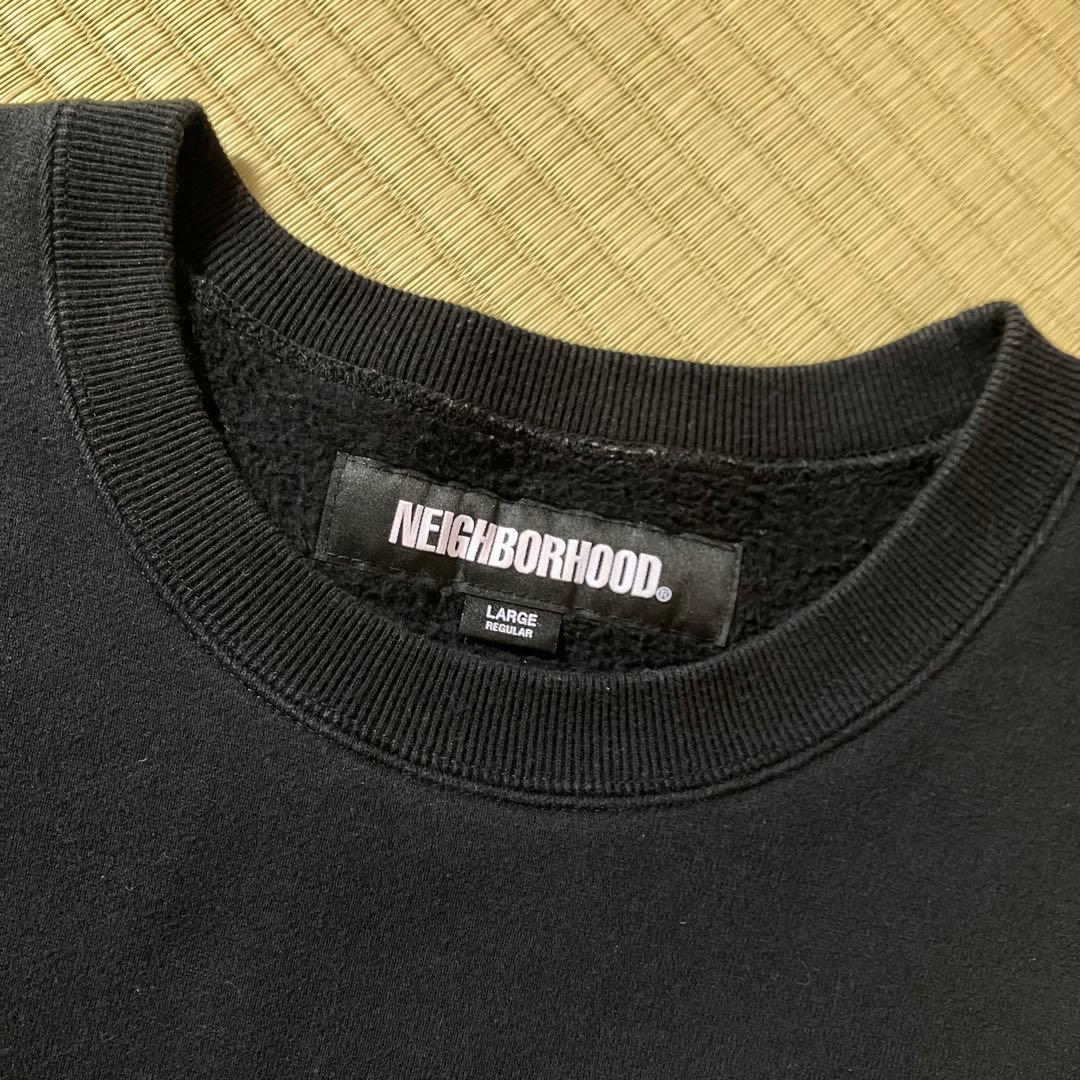 ネイバーフッド スウェット 黒 Lサイズ ファッションデザイナー