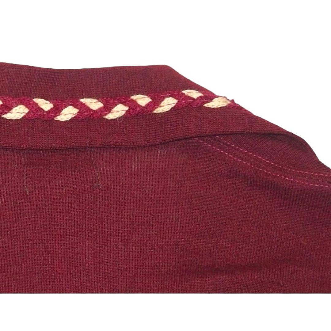 ▪️40‘s【BORDEAUX】CARDIGAN カーディガン ボルドー 40s