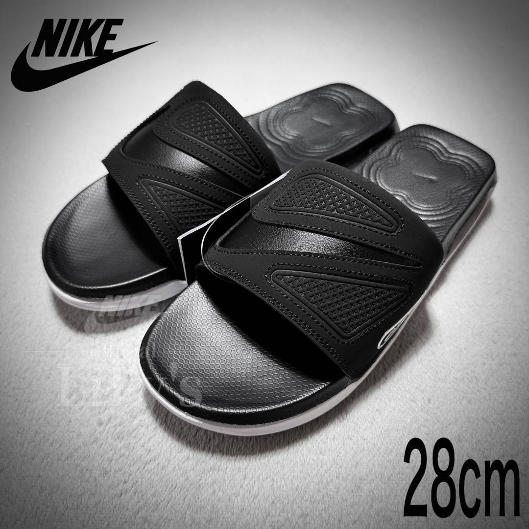 【新品未使用】NIKEサンダル　黒白　28cm　エアマックス　ブラック