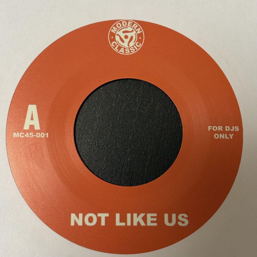 NOT LIKE US / BBL DRIZZY 7インチシングル NOT LIKE US / BBL DRIZZY 7インチシングル - メルカリ