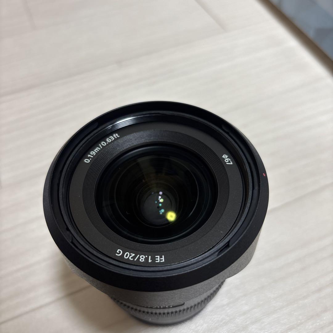 【美品】SONY FE 20mm F1.8 G Eマウントレンズ