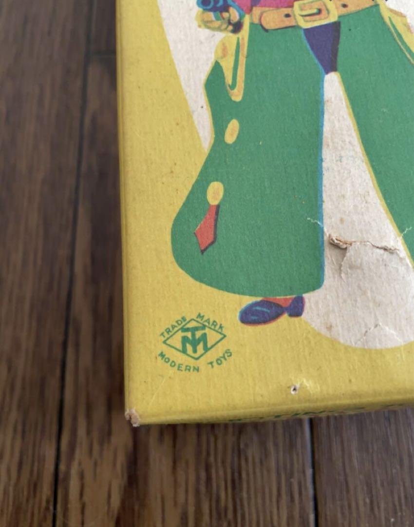 マスダヤカウボーイブリキビンテージ1950s 可動品