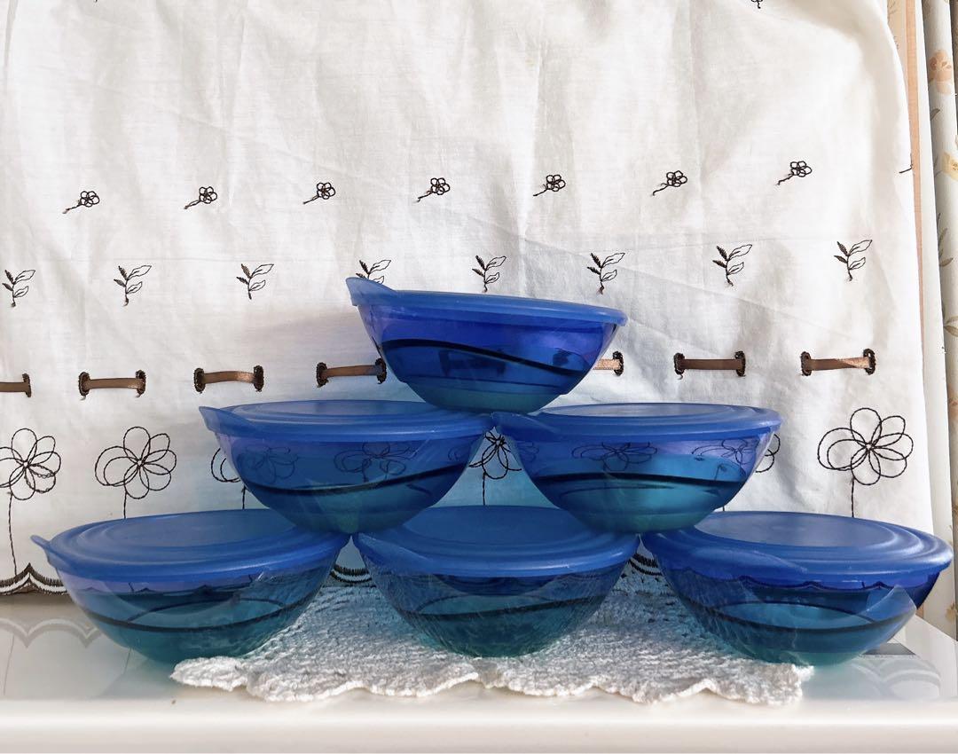 【Tupperware】　エレガンシア　6点セット（中古）