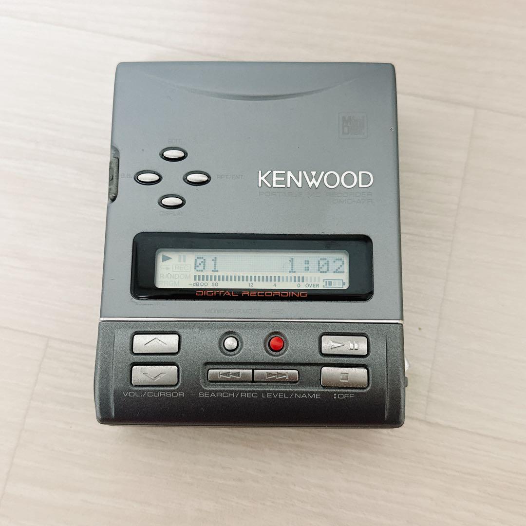 1771【動作品】KENWOOD DMC-A7R MDレコーダー ケンウッド