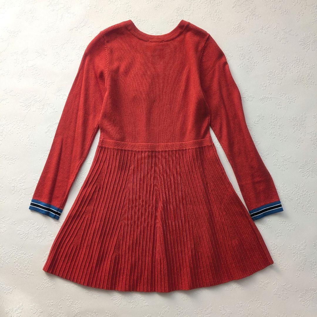 jacadi ワンピース　新品　8A 新品 jacadi 長袖ワンピース 8A