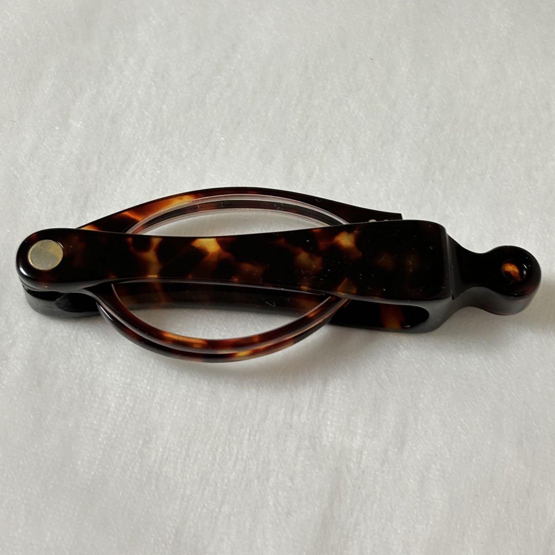 折りたたみメガネ型ルーペ鼈甲