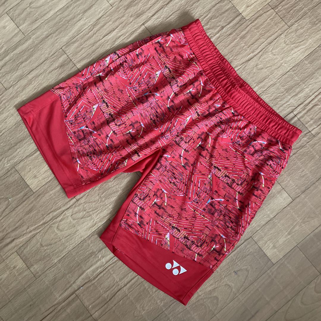 ヨネックス YONEX ハーフパンツ リンダン リー・チョンウェイ モデル 赤