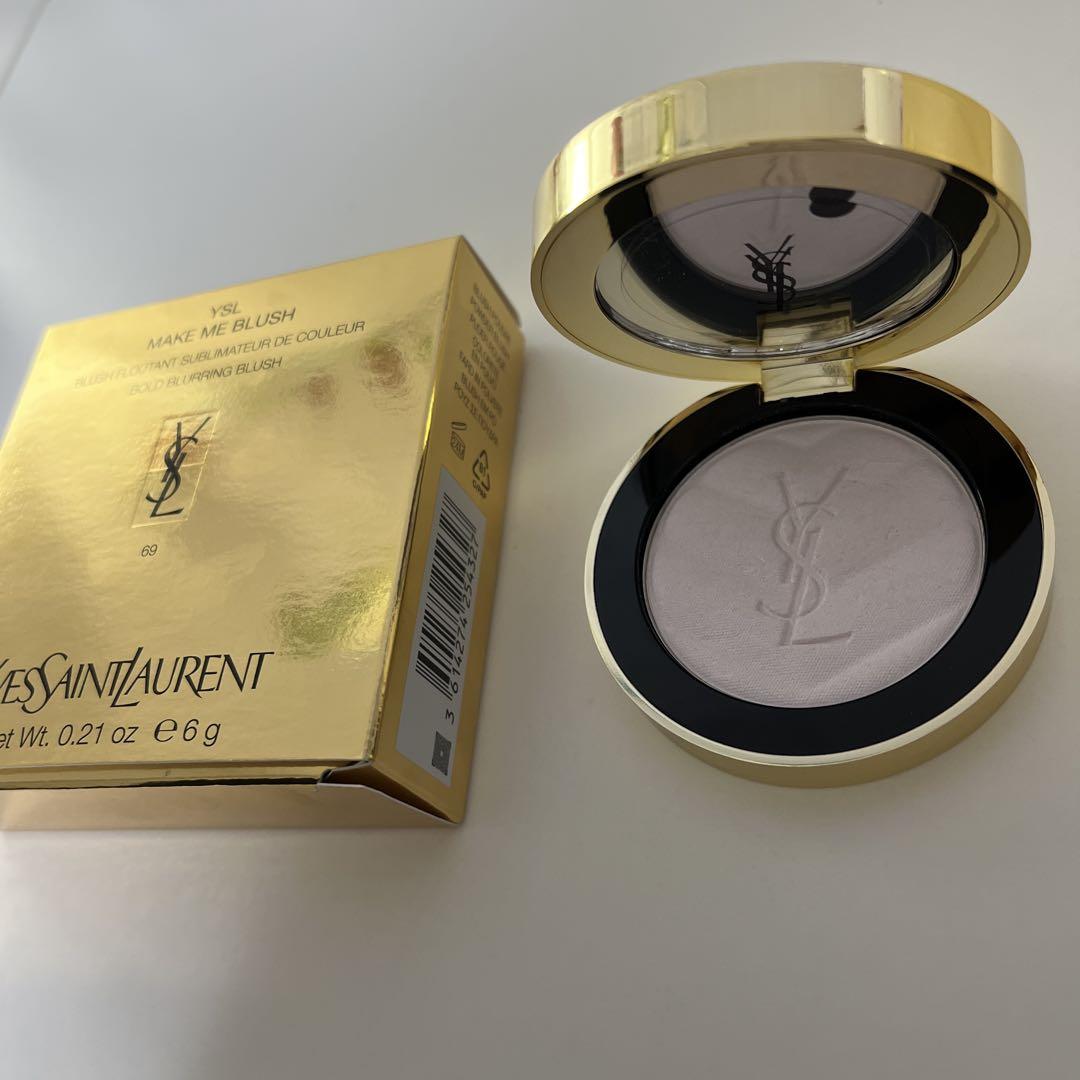【最終お値下げ】YSL メイクミーブラッシュ　パウダー 69 ラベンダーラスト