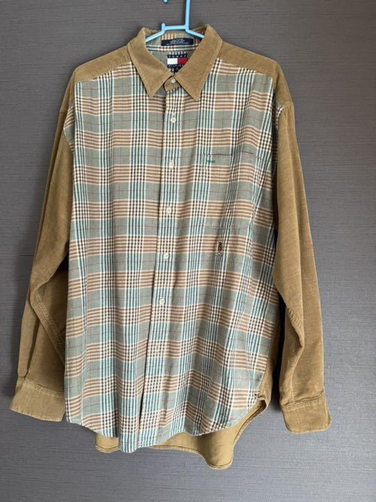 超特価定番 TOMMYHILFIGER チェックシャツ ブラウン xehw1-m14087918286 大得価国産