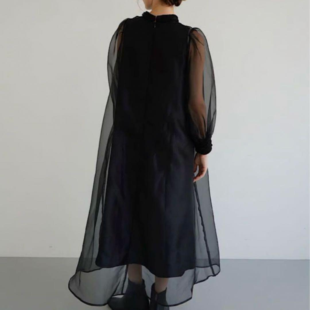 Acka sheer over one-piece ワンピース