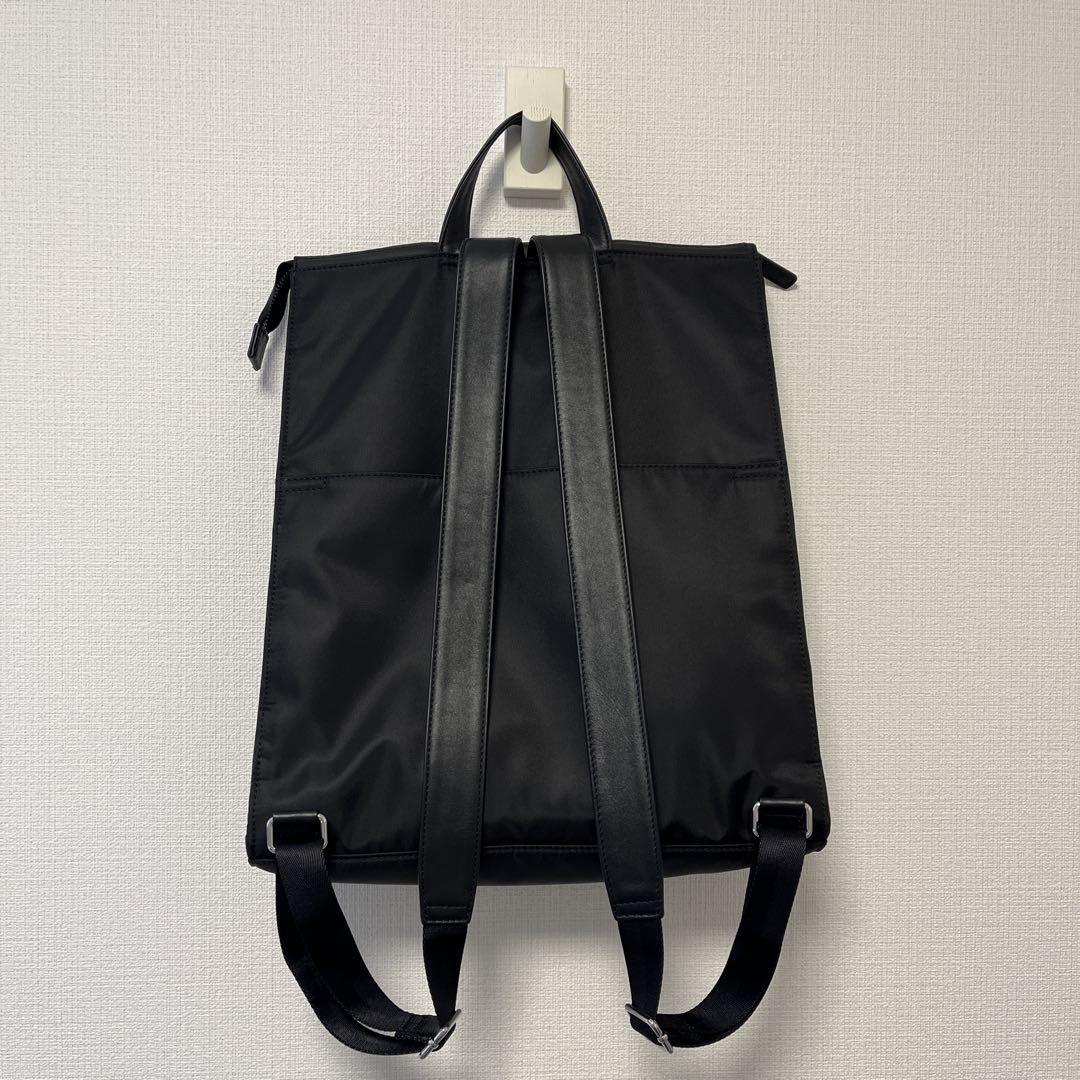 【美品】ear PAPILLONNER パーツリュック　黒　イアパピヨネ