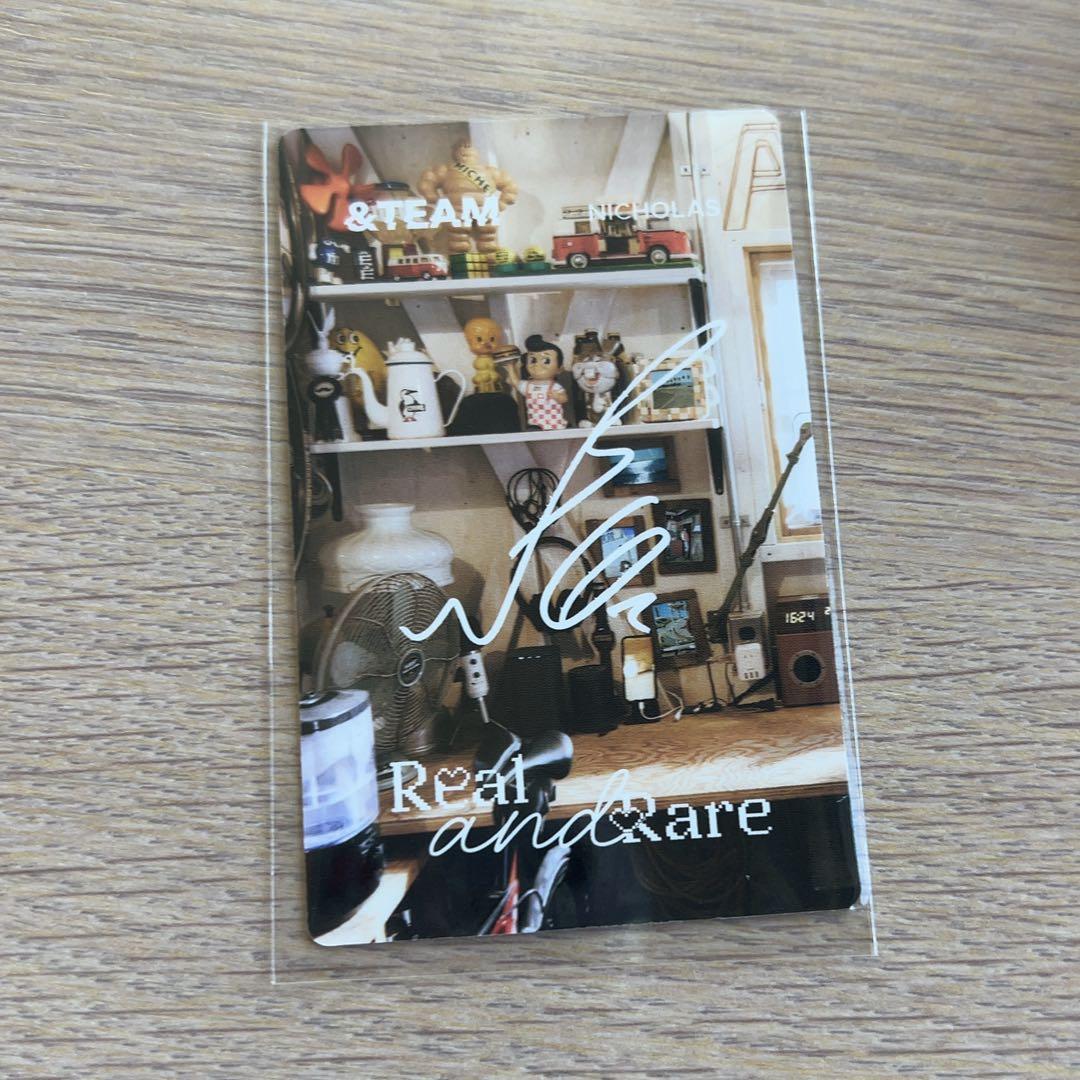 NICHOLAS 】 トレカ d'partment &TEAM POPUP - メルカリ