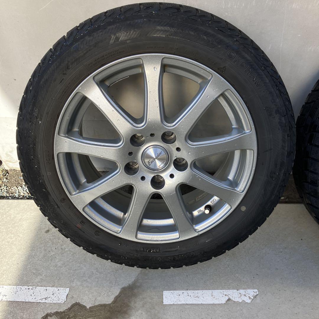 スタッドレスタイヤ　ホイール付き　4本セット　195/60R/16