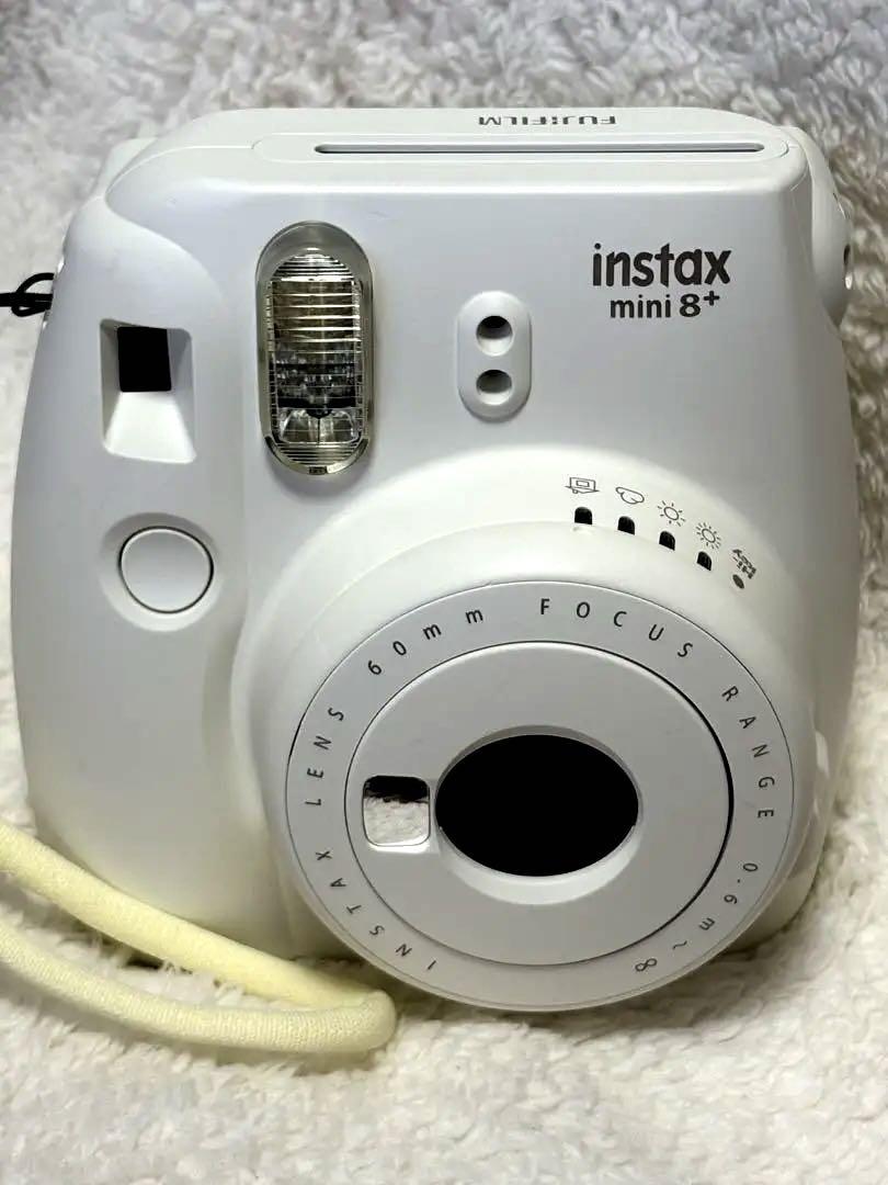 チェキinstax mini 8+ ホワイト - メルカリ