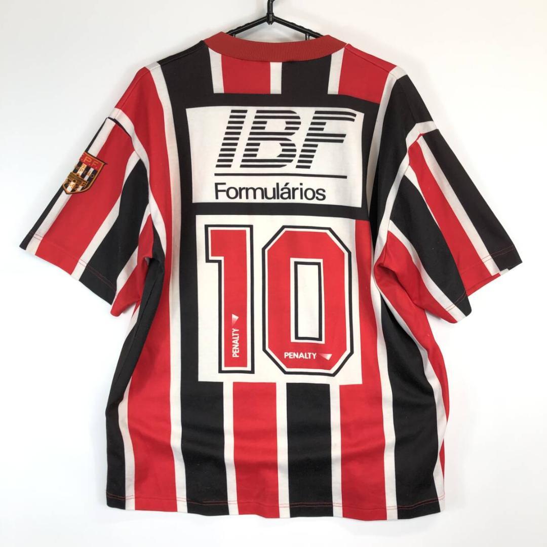 90s 91-92 ペナルティ サンパウロFC 半袖ユニフォーム L #10
