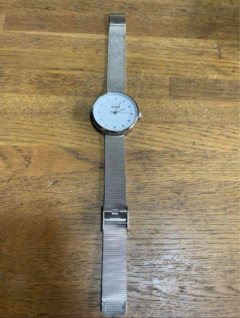 時計 KLONCONNECTIONELFINFIRST-SILVERMESH-33mm