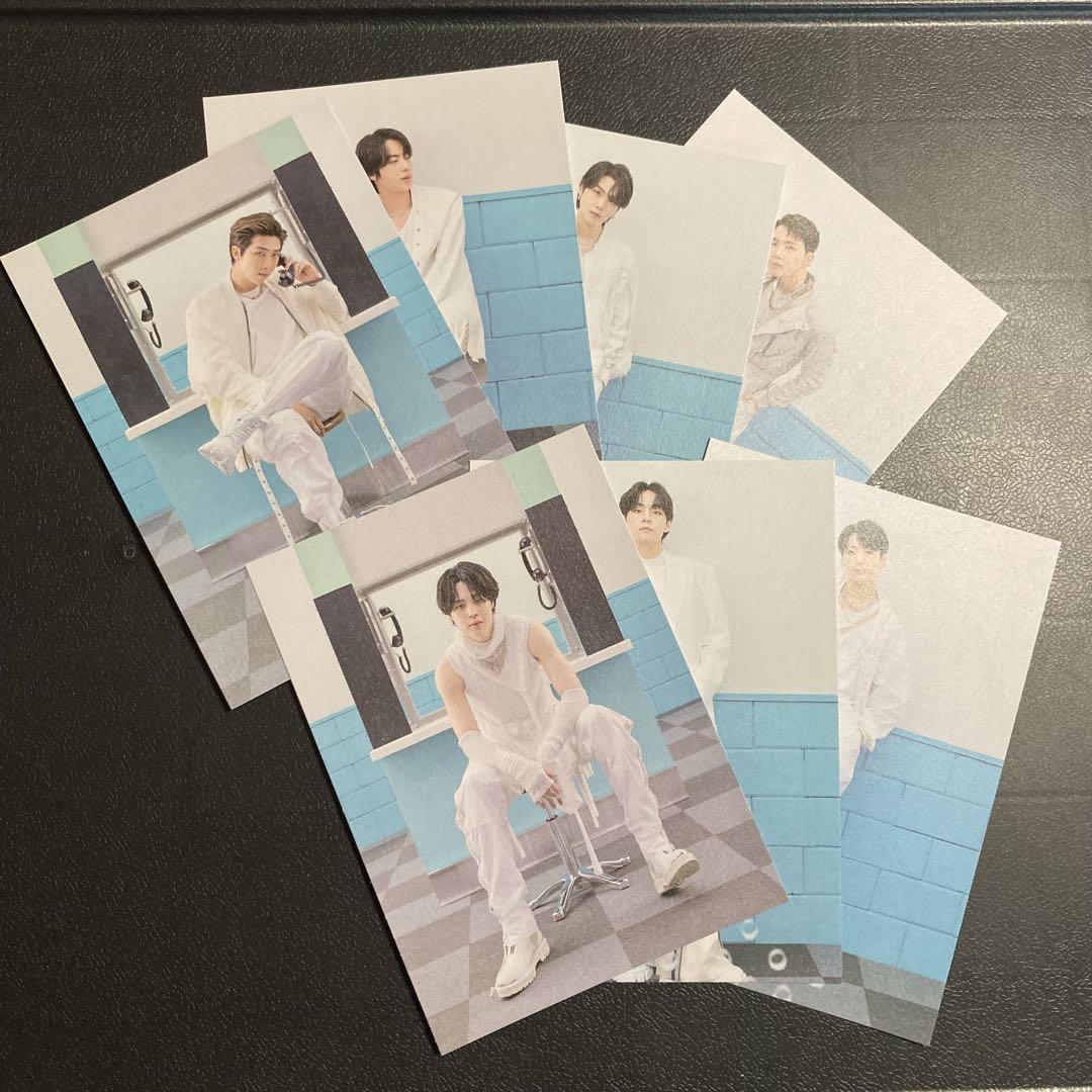 BTS DOPE 購入特典 ポストカード 7枚セット 42-MA0607-13C BTS CD アルバム PTD 付属品 ポストカードセット メンバー全員 7