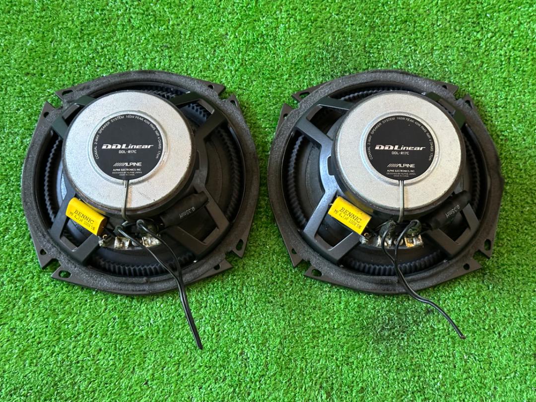 アルパイン DDL-R17C(17cm) カースピーカー 左右セット動作確認済み