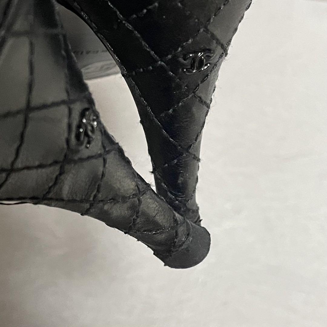 CHANEL シャネル パンプス ココマーク ブラック 36