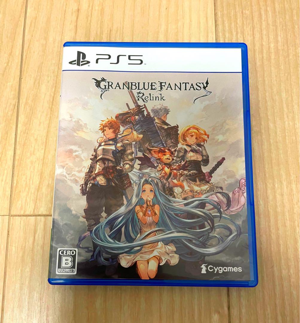 【美品・開封品】PS5 グランブルーファンタジー　リリンク