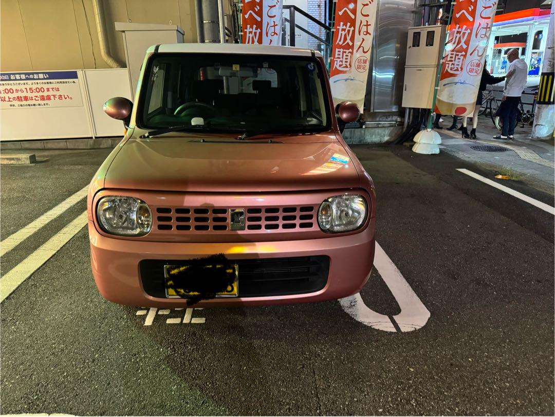 スズキ ラパン HE22S ピンク 5ドア