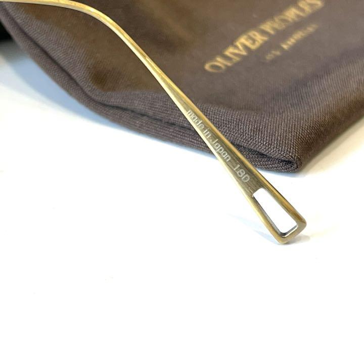 送料無料定番 極美品 MANDEL チタン ガラスレンズ iCc8G-m14101271991 日本製 オリバーピープルズ 特価新作