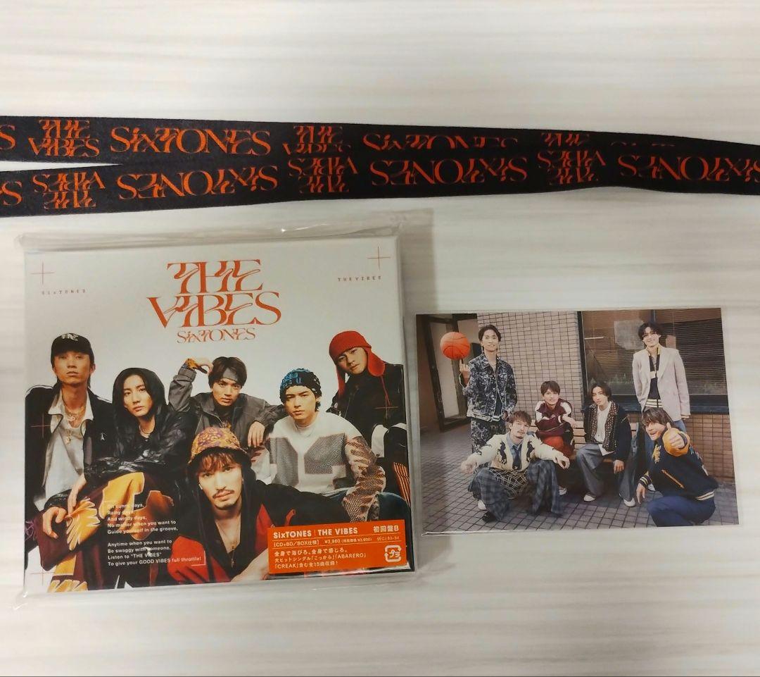 THE VIBES SixTONES 初回盤B Blu-ray 特典付き - メルカリ