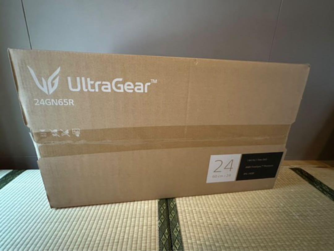 LG モニター UltraGear 24GN65R-B 23.8 インチ