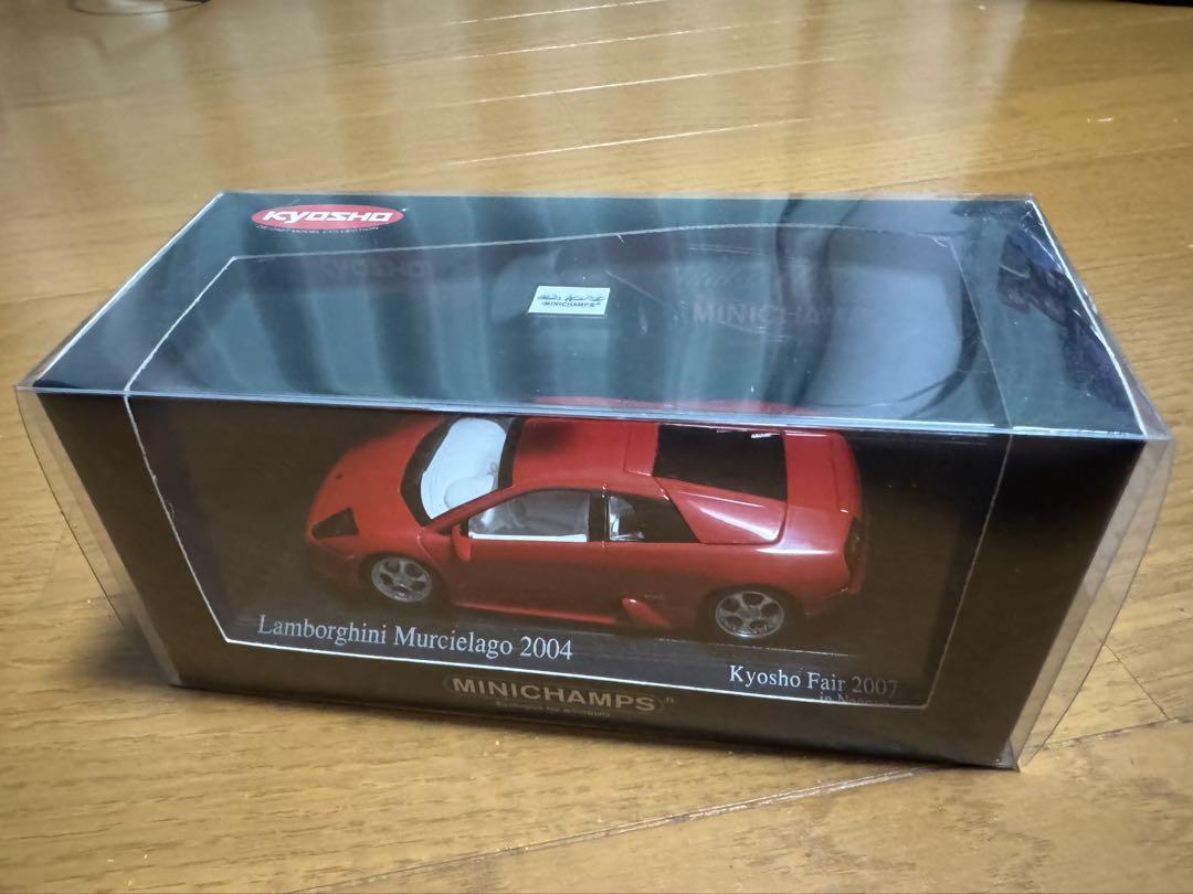 京商/ミニチャンプス ランボルギーニ ムルシエラゴ2004 限定1200台 ミニチャンプス 縮ん 京商 ランボルギーニ ムルシエラゴ 2004