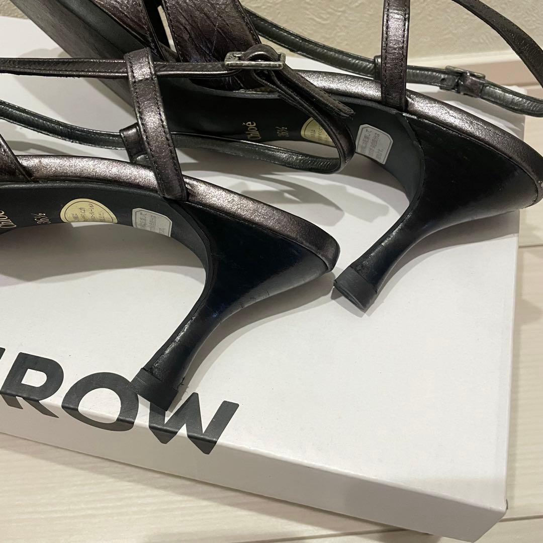 クロエ カメリアシューズ サンダル36.5(24cm)