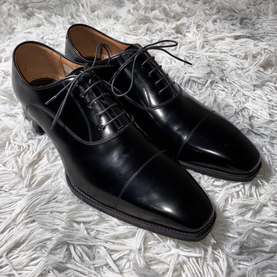 極美品 REGAL レザーシューズ 911R ブラック ストレートチップ26.0