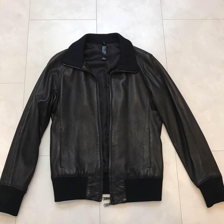超美品 wjkラムレザージャケット