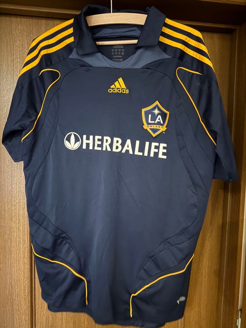adidas ギャラクシー　ベッカムユニホーム　US Mサイズ 未使用品 ロサンゼルス・ギャラクシー ユニフォーム ユニホーム ベッカム 23番