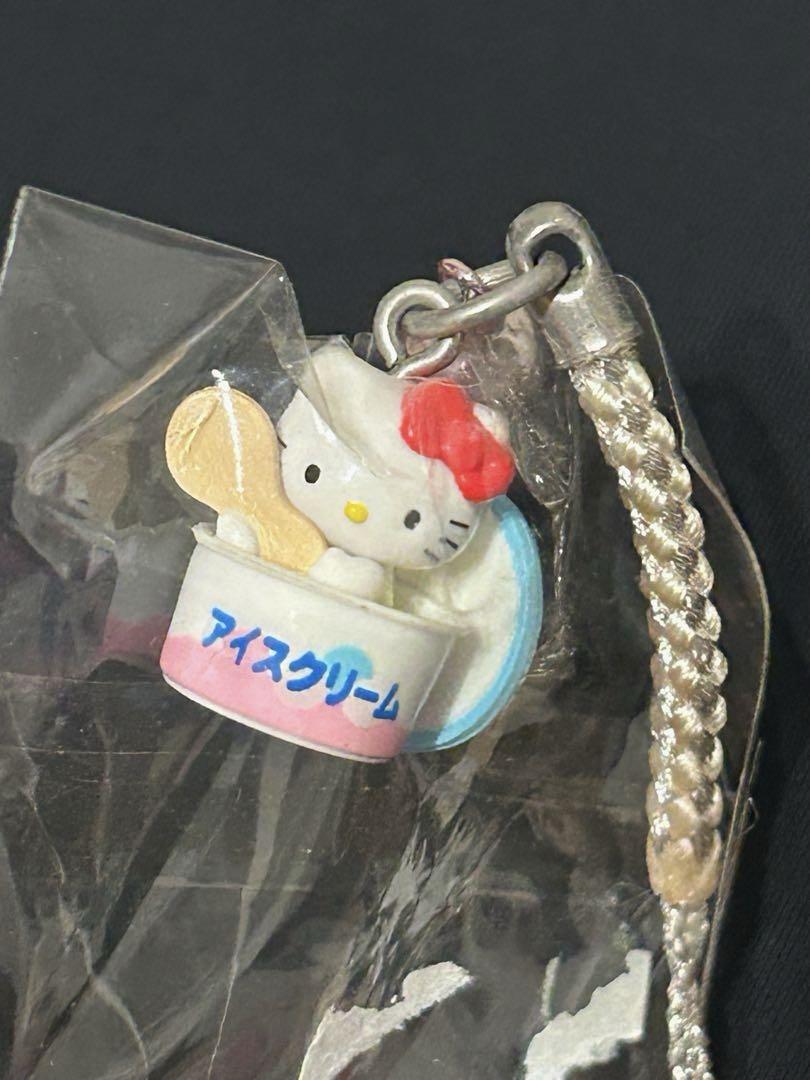 レア！ハローキティ アイスクリーム 根付け