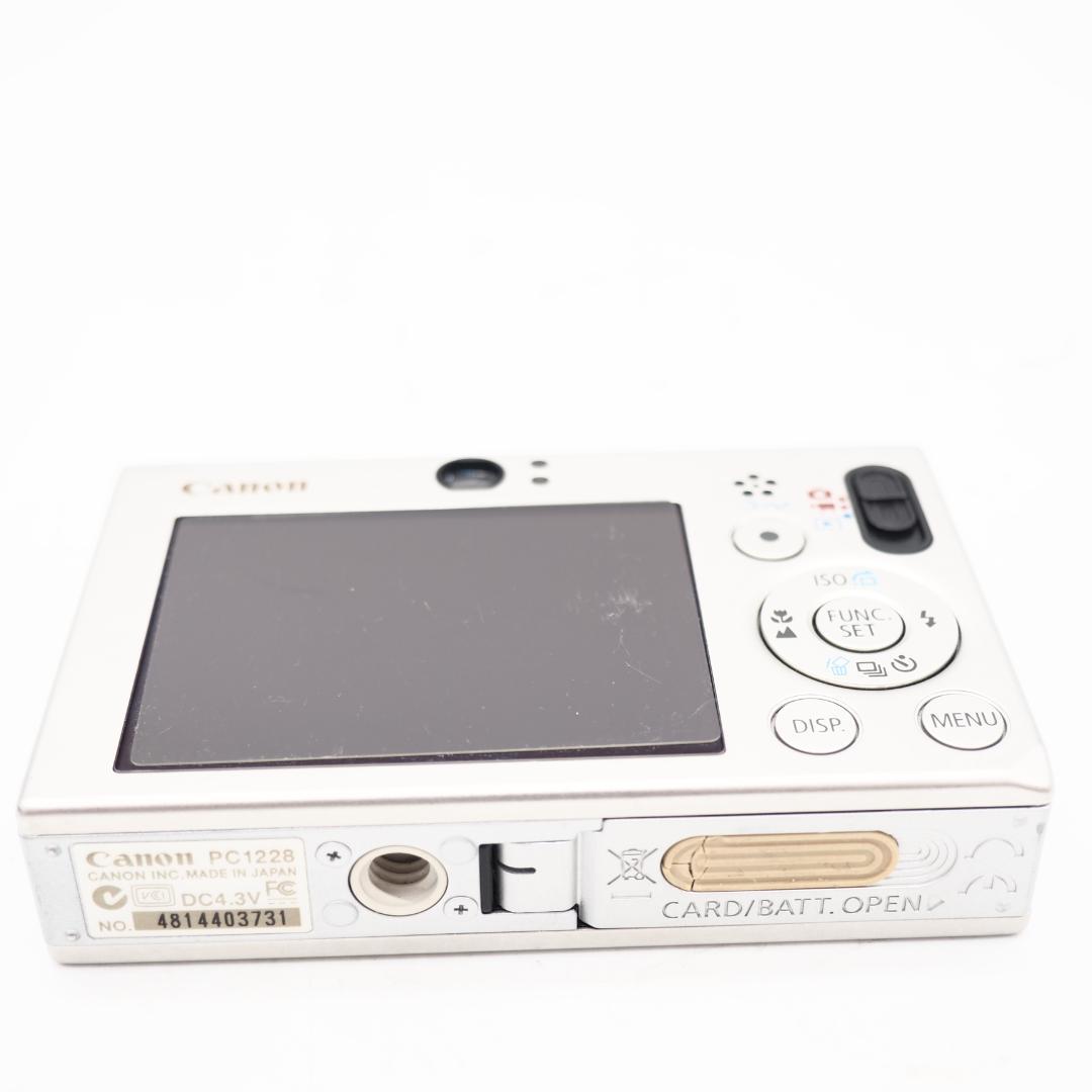 Canon キャノン　IXY DIGITAL 10 デジカメ　シルバー コンデジ