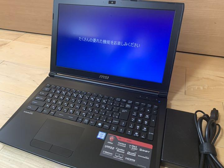 MSI ゲーミングノート Windows ハイスペック