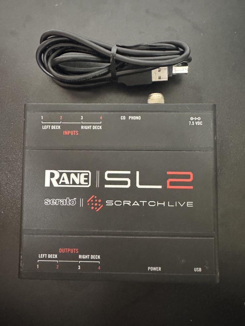 RANE DJシステム serato SCRATCH LIVE SL2