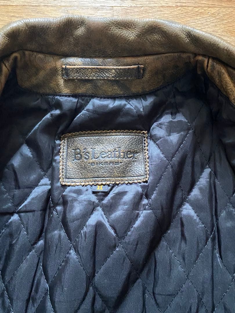 革ジャンBs Leather BIKERS レザージャケット ブルゾン 2M WWW_SHINETEETH_COM