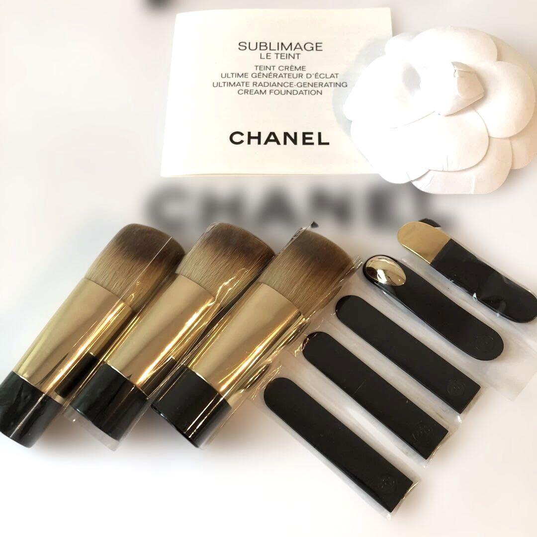 CHANELシャネルサブリマージュルタン　メイクブラシアイクリーム専用スパチュラ