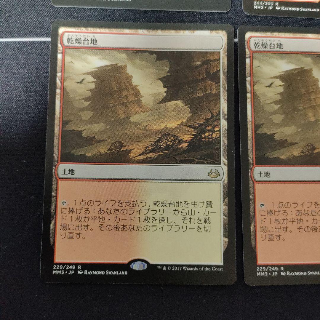 MTG 乾燥台地 ４枚セット