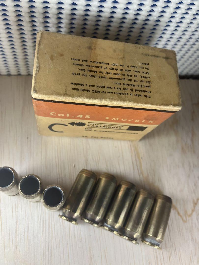 used MGC 純正初期型カートリッジ cal.45用 8発♪ - メルカリ