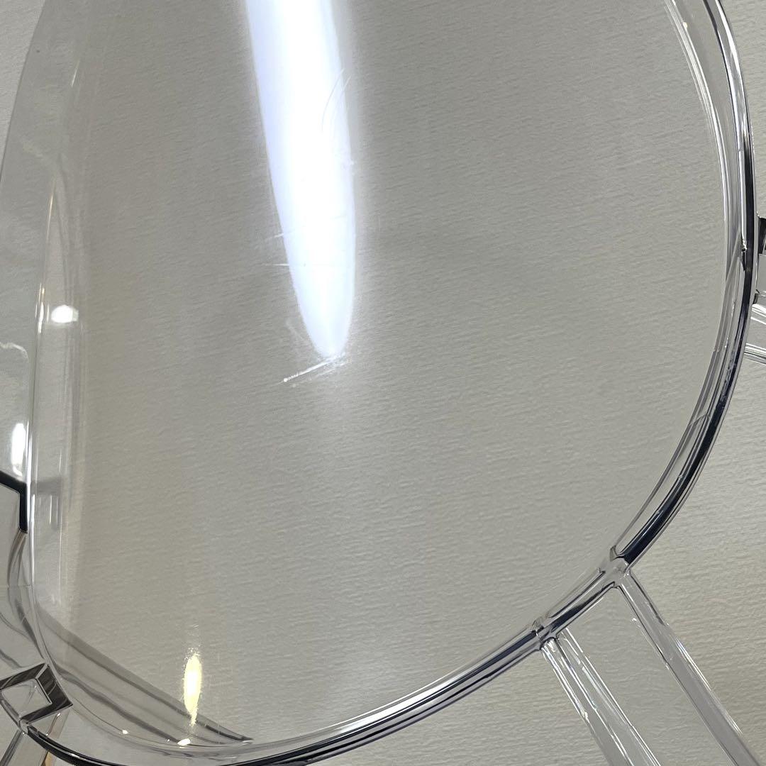 （け85）Kartell カルテル ルイ・ゴースト アームチェア クリア