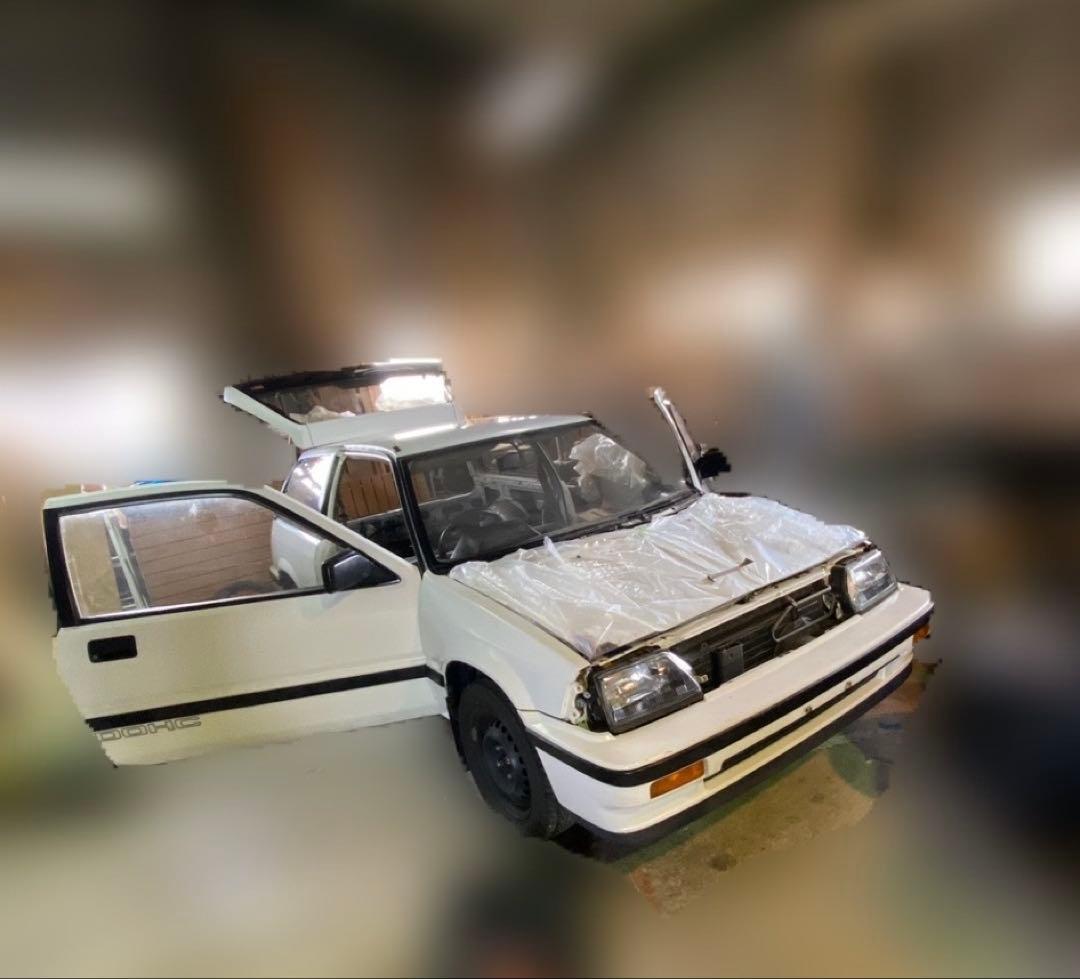 ワンダーシビック si 後期 純正 予備エンジン付き