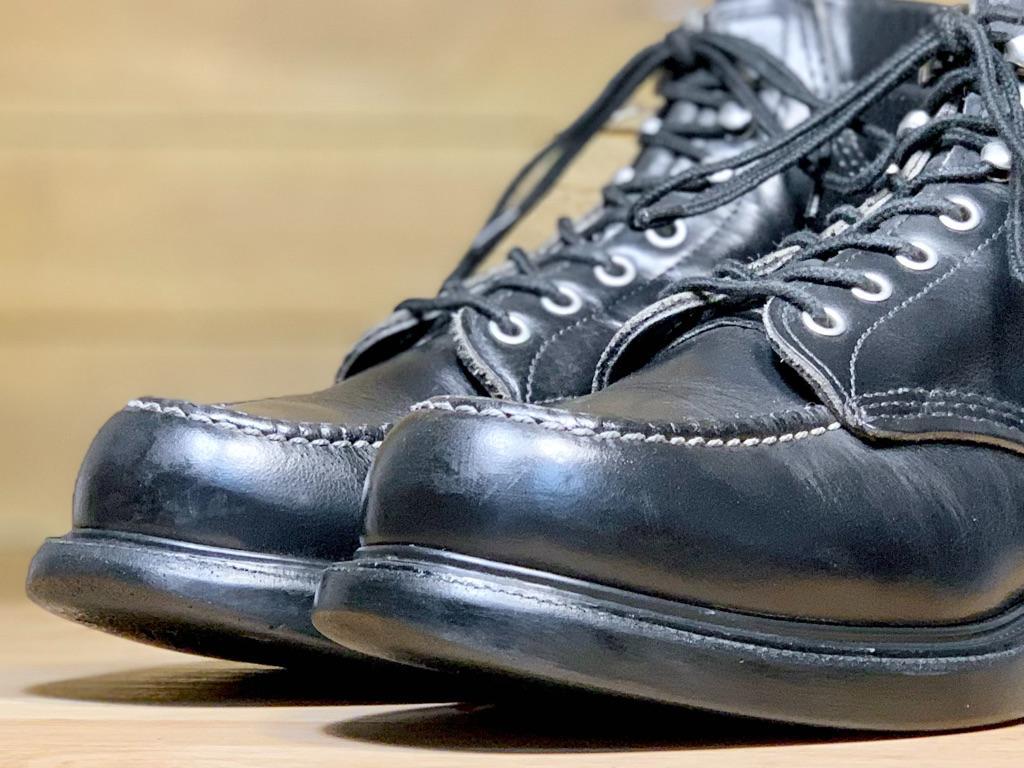 お買い得定番 8133良品7.5D 97年旧タグレッドウィング黒スーパーソールモックトゥブーツ FO7xW-m14117273324 超歓迎格安