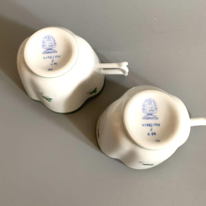 爆買い Herend ヘレンド ウィーンの薔薇 デミタスカップ&ソーサー その2 5sR7W-m14120392348 得価本物保証