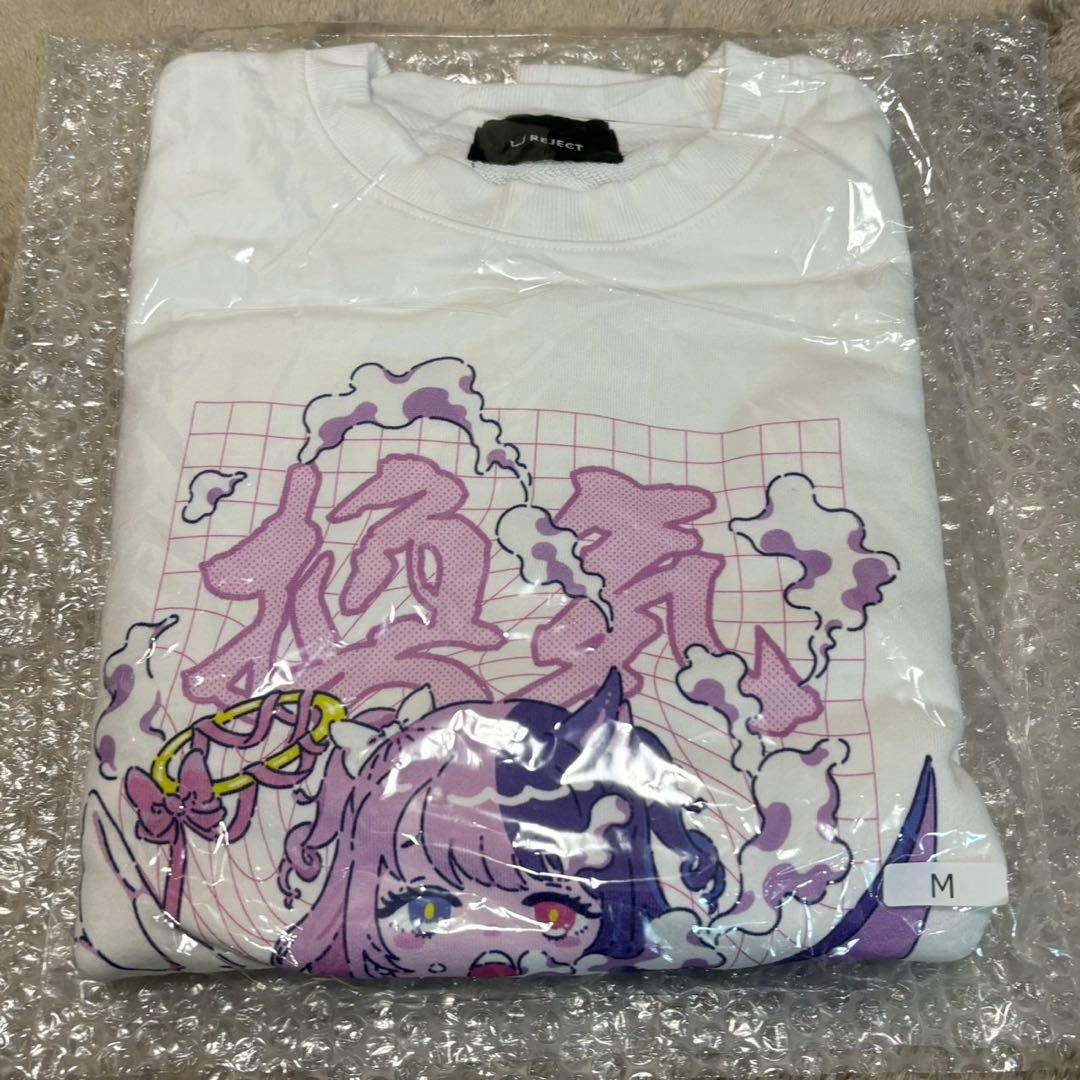 天鬼ぷるる 換気スウェット 白 Mサイズ