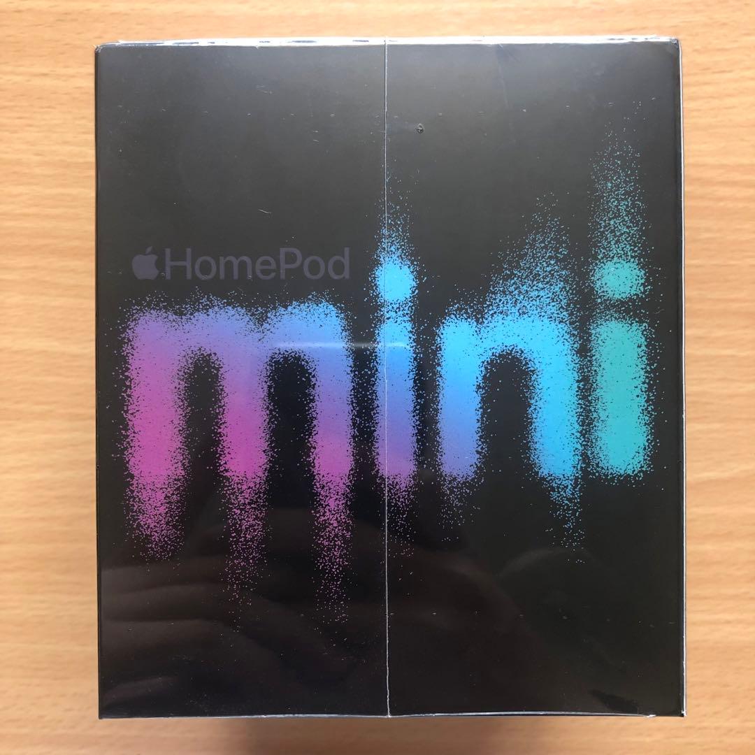 【新品未開封】Apple HomePod mini スペースグレー 【新品未開封】Apple HomePod mini スペースグレー